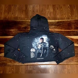 Darc Sport/The Punisher Collab Women's Cropped Hoodie
